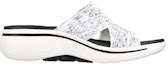 Order (W) Skechers Go Walk Slip-On 'Hitam dan Putih' 140249-WBK