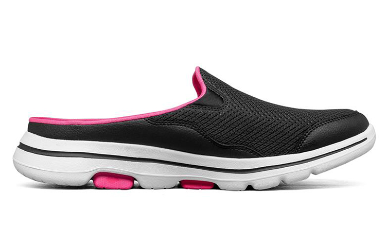 Order (Women) Skechers GO WALK Slip-On 'Black Pink' 124023-BKHP