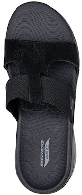 (Women) Skechers Go Walk Slip-On 'Casual Black' 140243-BBK Shop (Women) Skechers Go Walk Slip-On 'Casual Black' 140243-BBK