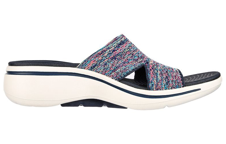 Order (Women) Skechers Go Walk Slip-On 'Casual Fashion Blue Purple' 140249-NVMT