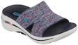 Lookbook (Women) Skechers Go Walk Slip-On 'Casual Fashion Blue Purple' 140249-NVMT