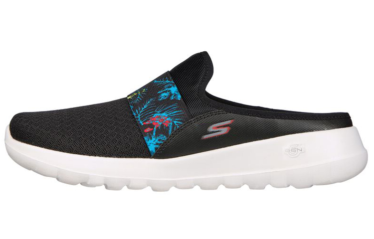 (Women) Skechers Go Walk Slip-On 'Fashion Casual Black' 124713-BKRD