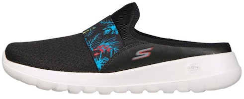 (Women) Skechers Go Walk Slip-On 'Fashion Casual Black' 124713-BKRD (Women) Skechers Go Walk Slip-On 'Fashion Casual Black' 124713-BKRD