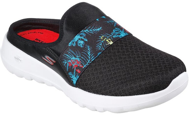 (W) Skechers Go Walk Slip-On 'Kasual Fesyen Hitam' 124713-BKRD Lookbook (W) Skechers Go Walk Slip-On 'Kasual Fesyen Hitam' 124713-BKRD