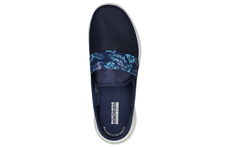 Lookbook (W) Skechers Go Walk Slip-On 'Fashion Kasual Biru' 124713-NVTQ