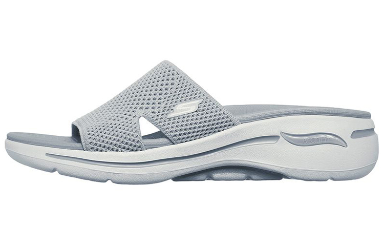 (Women) Skechers Go Walk Slip-On 'Fashion Casual Grey' 140224-GRY
