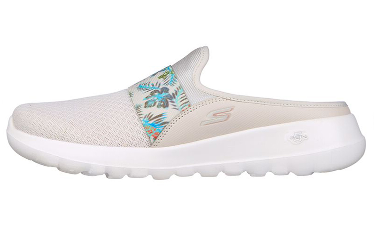 (Women) Skechers Go Walk Slip-On 'Fashion Casual Grey White' 124713-NTCL