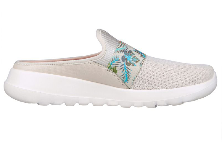 Order (Women) Skechers Go Walk Slip-On 'Fashion Casual Grey White' 124713-NTCL