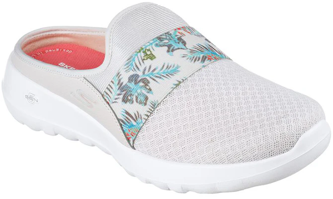 (Women) Skechers Go Walk Slip-On 'Fashion Casual Grey White' 124713-NTCL Lookbook (Women) Skechers Go Walk Slip-On 'Fashion Casual Grey White' 124713-NTCL