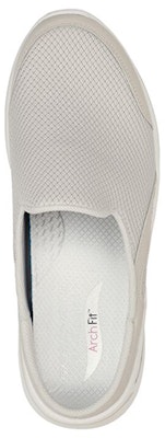 (W) Skechers Go Walk Slip-On 'Fesyen Kasual Kelabu-Taupe' 124481-TPE Lookbook (W) Skechers Go Walk Slip-On 'Fesyen Kasual Kelabu-Taupe' 124481-TPE