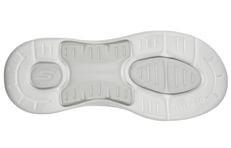 Shop (W) Skechers Go Walk Slip-On 'Casual Fashion Abu-abu' 140224-GRY