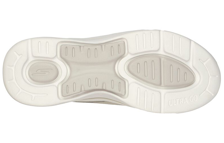 Shop (Women) Skechers Go Walk Slip-On 'Fashion Casual Grey-Taupe' 124481-TPE