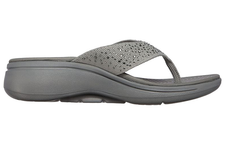 Order Skechers Go Walk 休閒人字拖 女款 灰
