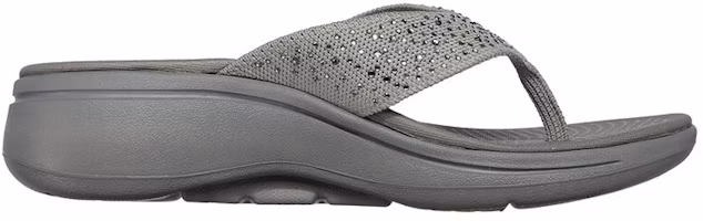 Order Skechers Go Walk 休閒人字拖 女款 灰
