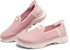 (W) Skechers GO WALK Kasut Sarung 'Merah Jambu Muda' 125252-LTPK
