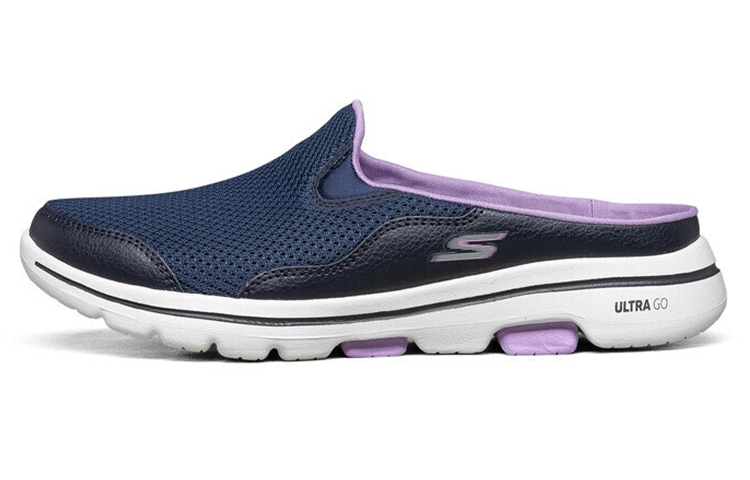 (Women) Skechers GO WALK Slip-On 'Navy Blue' 124023-NVLV