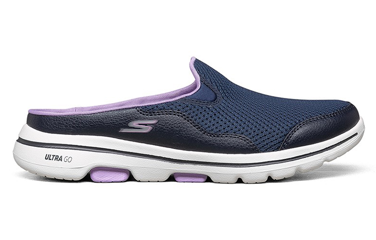 Order (Women) Skechers GO WALK Slip-On 'Navy Blue' 124023-NVLV