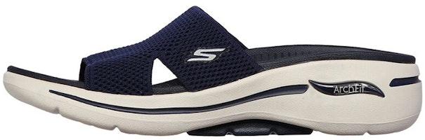 (Women) Skechers Go Walk Slip-On 'Navy Casual' 140224-NVY (Women) Skechers Go Walk Slip-On 'Navy Casual' 140224-NVY