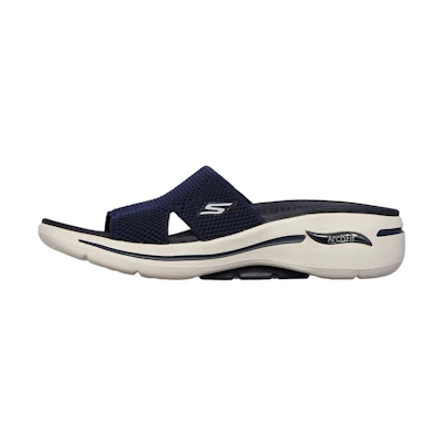 (W) Skechers Go Walk Slip-On 'Navy Casual'