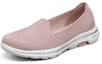Lookbook (W) Skechers Go Walk 5 Loafers 'Merah Jambu Terang' 124001-LTPK