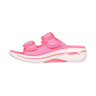 (W) Skechers Go Walk Slip-On 'Pink CMFT'