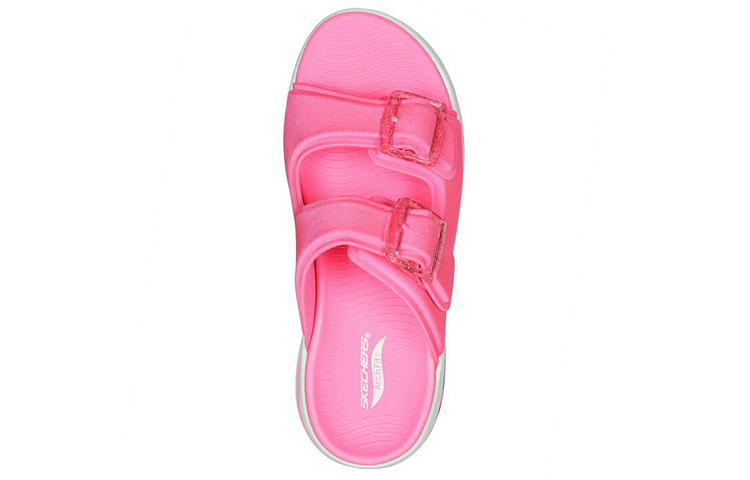 Lookbook (W) Skechers Go Walk Slip-On 'Kenyamanan Pink' 140241-HPK