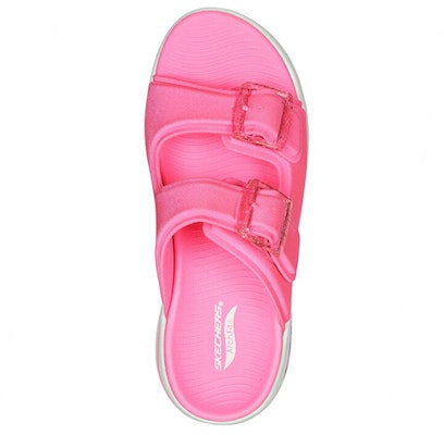 (W) Skechers Go Walk Slip-On 'Pink Comfort' Kasut Selesa Wanita Warna Merah Jambu 140241-HPK Lookbook (W) Skechers Go Walk Slip-On 'Pink Comfort' Kasut Selesa Wanita Warna Merah Jambu 140241-HPK