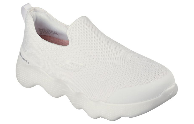 Lookbook (Women) Skechers Go Walk Slip-On 'White' 124906-WHT