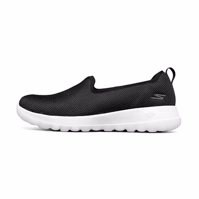 (W) Skechers Go Walk Slip-on Shoes Black