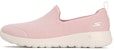 (W) Skechers Go Walk Kasut Slip-on Merah Jambu 124091-LTPK