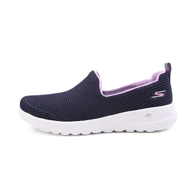 (W) Skechers GO WALK Slip-Ons Purple/Black