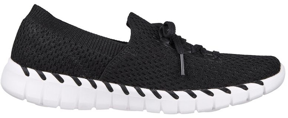 (W) Skechers Go Walk Slip-On 'Hitam Putih' 124731-BKW Order (W) Skechers Go Walk Slip-On 'Hitam Putih' 124731-BKW
