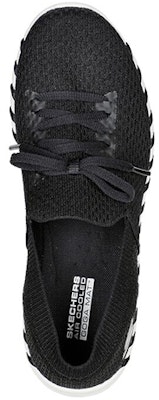 (W) Skechers Go Walk Slip-On 'Hitam Putih' 124731-BKW Shop (W) Skechers Go Walk Slip-On 'Hitam Putih' 124731-BKW