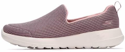 (Women) Skechers GO WALK Loafers Gray/Pink 15637-MVE (Women) Skechers GO WALK Loafers Gray/Pink 15637-MVE