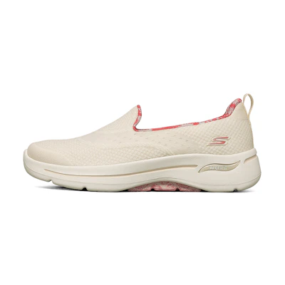 (W) Skechers Go Walk Arch Fit 'Cream White'