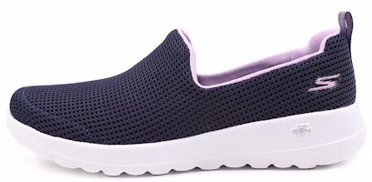 (Women) Skechers GO WALK Slip-Ons Purple/Black 15637-NVLV (Women) Skechers GO WALK Slip-Ons Purple/Black 15637-NVLV