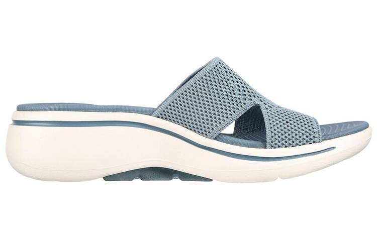 (W) Skechers Go Walk Slipper 'Light Blue Casual' 圖 2