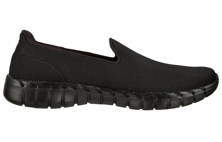 Order (Women) Skechers Go Walk Smart 2-Celyn 'Black Comfort Breathable Slip-On' 124725-BBK