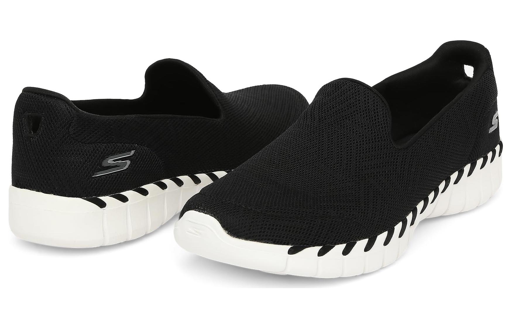 Lookbook (W) Skechers GO WALK Smart 2 &#x27;Slip-On Hitam&#x27; 124335-BLK