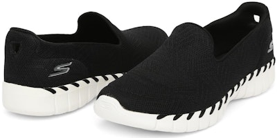 (W) 斯凯奇 GO WALK Smart 2 黑色休闲鞋 124335-BLK Lookbook (W) 斯凯奇 GO WALK Smart 2 黑色休闲鞋 124335-BLK