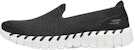 (W) Skechers Go Walk Smart 2 'Hitam Putih' 124736-BKW