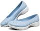 Lookbook (W) Skechers Go Walk Smart 2 'Blue Slip-On' Kasut tanpa Tali Lelaki Biru 111117-LTBL