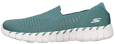 Buy (Women) Skechers Go Walk Smart 2 'Green and White' 124334-DKGR