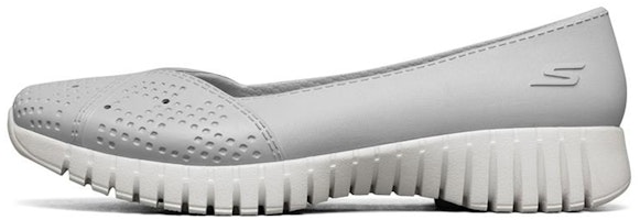 (Women) Skechers Go Walk Smart 2 'Grey Slip-On' 111117-GRY (Women) Skechers Go Walk Smart 2 'Grey Slip-On' 111117-GRY