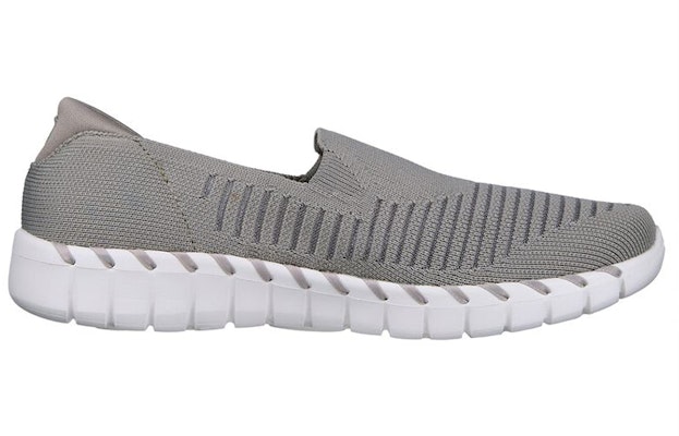 (W) Skechers Go Walk Smart 2 'Kelabu Putih Slip-On' 124334-TPE Order (W) Skechers Go Walk Smart 2 'Kelabu Putih Slip-On' 124334-TPE
