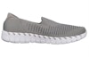 Order (W) Skechers Go Walk Smart 2 'Kelabu Putih Slip-On' 124334-TPE