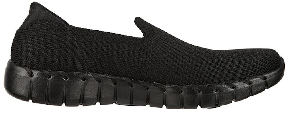 (W) Skechers Go Walk Smart 2 'Hitam Tulen' 124335-BBK Order (W) Skechers Go Walk Smart 2 'Hitam Tulen' 124335-BBK
