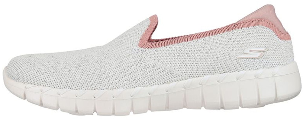 (Women) Skechers Go Walk Smart 2 'White Slip-On' 124336-WPK Buy (Women) Skechers Go Walk Smart 2 'White Slip-On' 124336-WPK