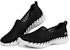 (W) Skechers Go Walk Smart 2 'Hitam Putih' 124732-BKW