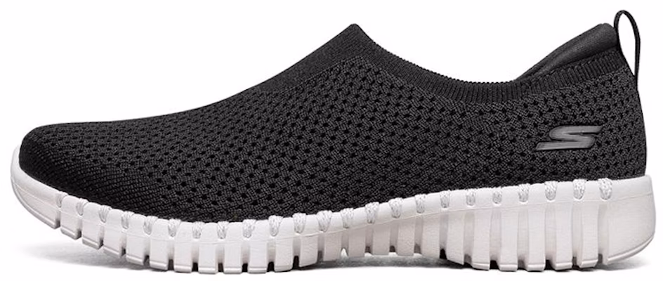 (Women) Skechers Go Walk Smart 'Black' 124040-BKW Buy (Women) Skechers Go Walk Smart 'Black' 124040-BKW